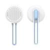 Pet hollowed-out hair removal massage combs, stainless steel brushes for cats, dog hair removal brushes, wholesale of pet supplies Item Picture
